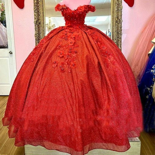 Red Sweet 16 Dress